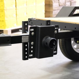 Trailer Valet Full Range Mount Bracket for Large Trailer Frames – Fits Up to 5 Inch Wide by 8 Inch Tall Frames – Works with XL, 5X, MV Pro, RVR Series, and JX5-S Movers and Jacks