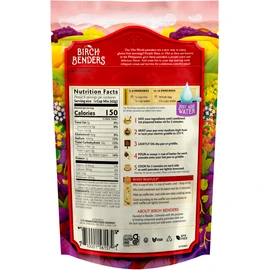 Birch Benders Ube Mochi Pancake & Waffle Mix, 14 oz Bag (Pack of 2)