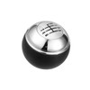 Hihaha 6 Speed Manual Gear Shift Knob Compatible for Mini