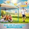 8x8 Canopy Replacement Top Cover with Air Vents for ez