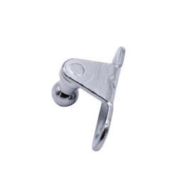 2pcs Universal 10mm Ball Studs Mounting Brackets for Gas Strut End Fittings 10mm Ball Pin & Bracket