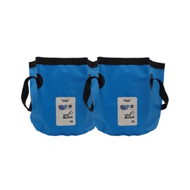 PBP Folding Bucket 20L - "PHIL" (2PK) (Black)