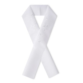 Amemari Half Collar, Embroidered, Kimono, Half Collar, Embroidered, Made in Japan, Floral Pattern, Long Junjuban, Polyester, Crepe, Dressable, Washable, All Year, Adult, Women's, Furisode,