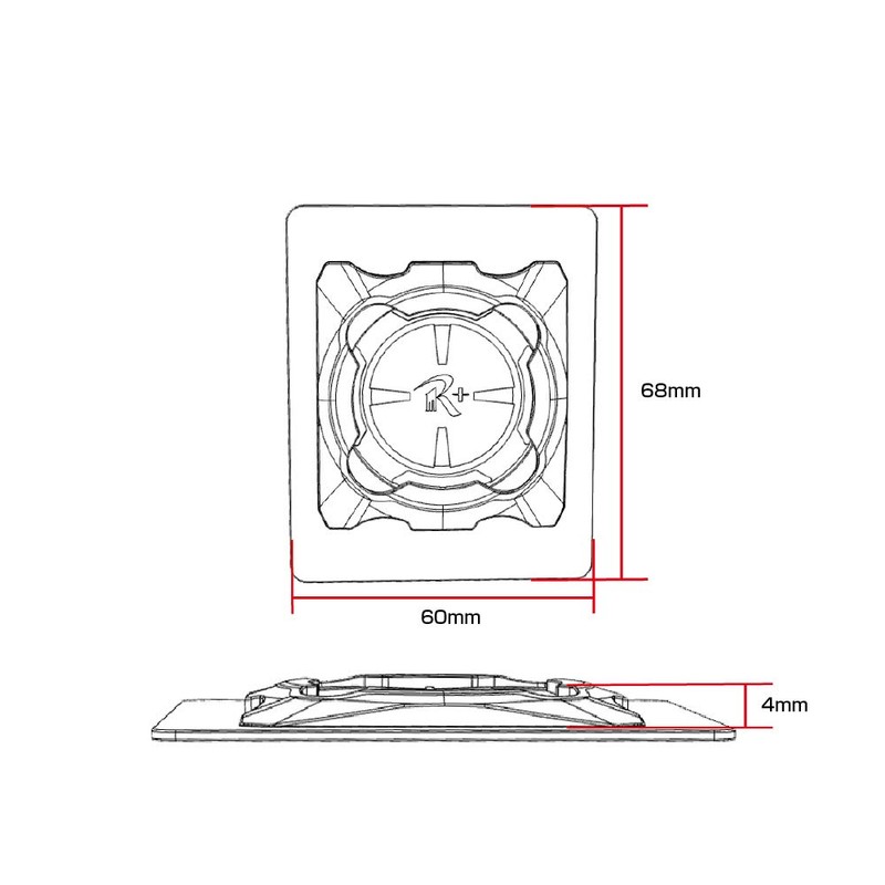 [Wreckmount Plus] Universal Adapter (Case Processing Type) [R+Case] [Case Only,