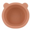 Silicone Baby Bowl Spoon Set with Bottom Suction Cup Ergonomic