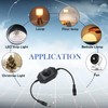 HayEastdor 3PCS LED Strip Light Dimmer Switch Cable DC12V-24V LED