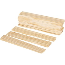 Nelson Wood Pine Shims 8" 12 Pack - Kiln Dried Wood - Case of 36 (Total 432 Shims)