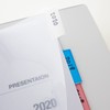 BAZIC Binder Dividers w/ 5 Insertable Color Tabs, 11 Hole