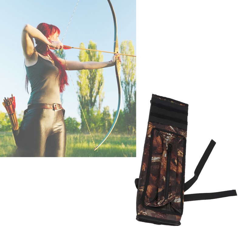 Portable Arrow Quiver Wearproof Arrow Pot Arrow Holder Bag for