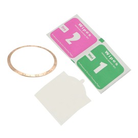 Mikinona Dial Bezel Cover for Watch Material Stylish for Daily Use Text Compatible Smartwatch