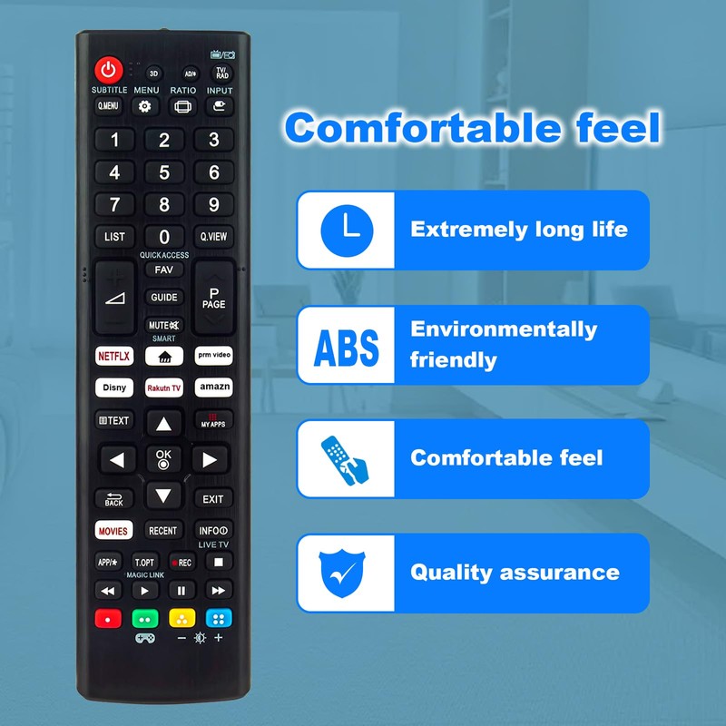 Universal Replacement Remote Control fit for All LG TV LCD