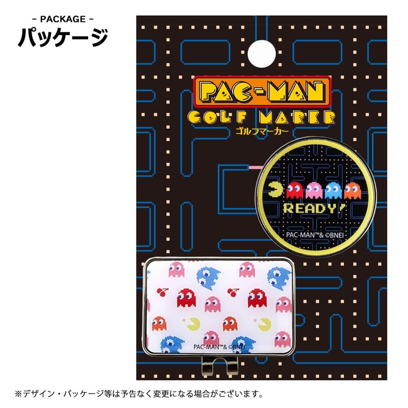Hokushin Trading Pac-Man Golf Marker Yellow MK0390