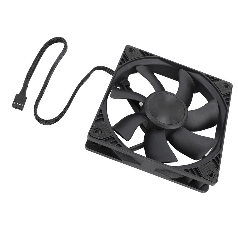 12V PWM Fan 800‑3000RPM 132CFM High Speed MFDB Bearing Silent