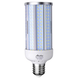 60W LED Corn Light Bulb (E39 Large Mogul Base) 6000Lm 6500K Cool White, for Metal Halide HID HPS Replacement Garage Parking Lot High Bay Warehouse Street Lamp Lighting, 85V-265V