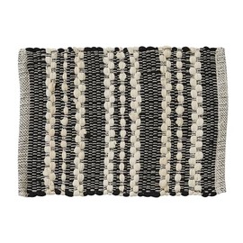 Park Designs Onyx and Ivory Chindi Placemat Set of 4