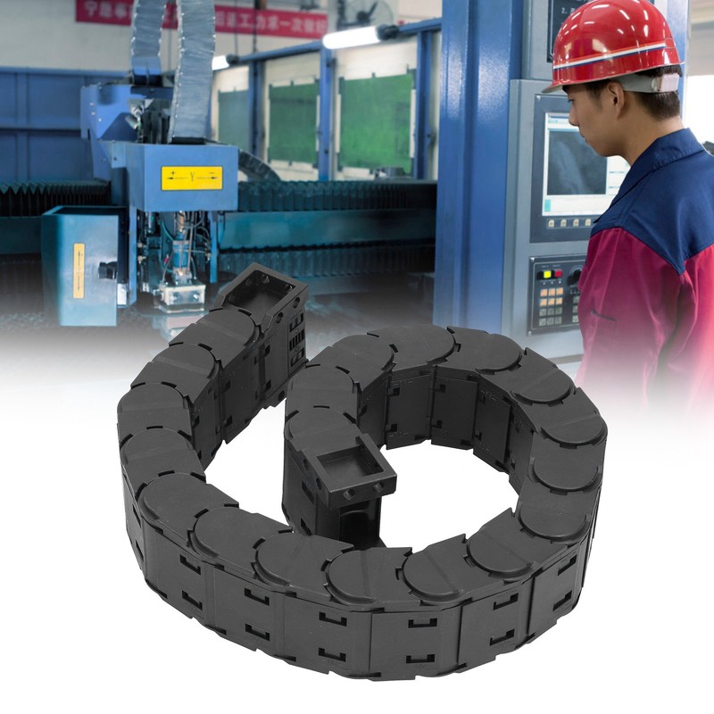 Drag Chain Wire Carrier Totally Enclosed Low Noise Towing Chain