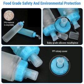 xinyee Survival Water Filter Reliable for Camping Hiking Survival Water Purification System for Survival Foldable Lightweight