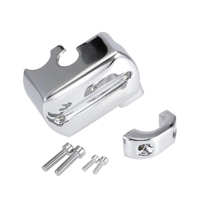 KMFCDAE CLOWICSR Brake Master Cover Cylinder Cover Chrome Plated Fit