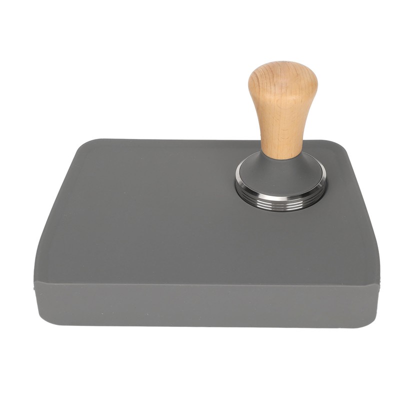 2Pcs Coffee Tamp Mat Integrated Silicone Coffee 90 Degree Corner