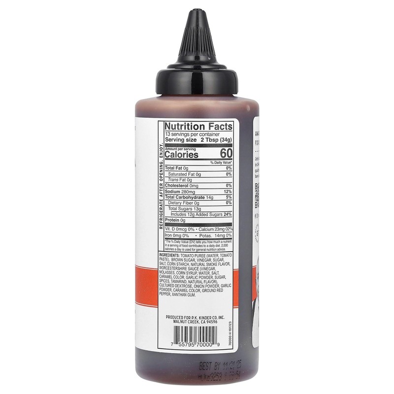 Kinder's Mild BBQ Sauce 15.5oz