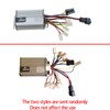 WOOSTAR Motorcycle Speed Controller 48V 1000W Replacement for Electrical Scooter