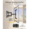 monTEK 1.1" Ultra Slim TV Wall Mount for 37-75 Inch