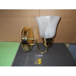 GUSTAFSON *12 VOLT ROUND DECORATIVE WALL MOUNT LIGHT RV  #38300S-4250 FREE SHIP