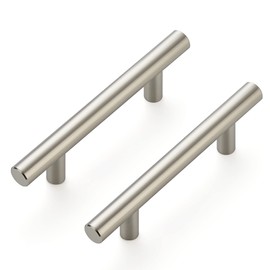Ravinte 12 Pack 5 inch Kitchen Cabinet Handles Cabinet Pulls Brushed Nickel Stainless Steel Kitchen Drawer Pulls Cupboard Handles 3" Hole Center