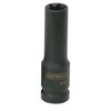 Impact socket ETX, deep, 1/2", E12