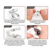 Kit De Clips Magnéticos Para Pestañas Postizas 2 Pares