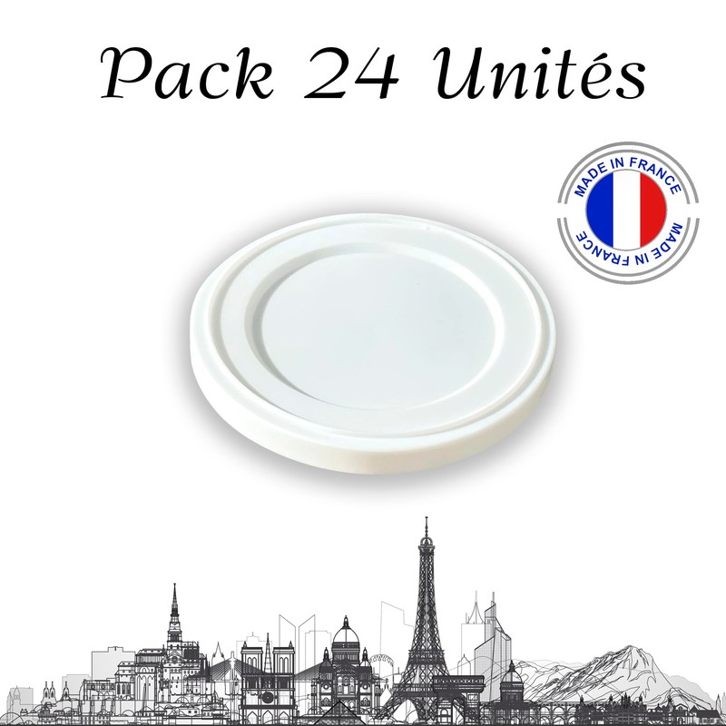 XILMARK 24 Yogurt Lids Compatible with La Fermière Yogurt Lids
