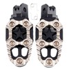 S.fields.inc Wide Foot Pegs Bike Step Mount Off-Road Motorcycle Universal
