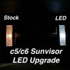 Nakuuly Sun Visor Pair with Updated LED Lighted Vanity Mirror