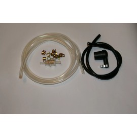 Unbranded VINTAGE MOPED CARBURETOR 3/16 FUEL LINE IGNITION COIL SPARK PLUG CAP + WIRE