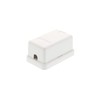 Networx Keystone Jack Surface Mount Boxes (1 Port, White)