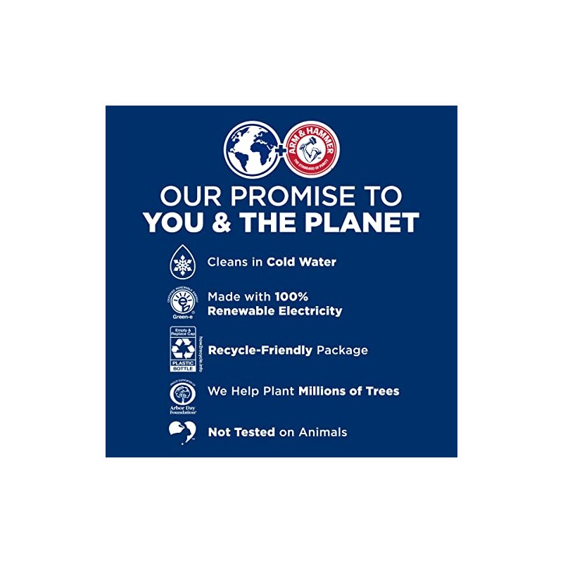 Arm & Hammer Sensitive Skin Free & Clear, 140 Loads