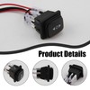 Self-Locking Waterproof Rocker Switch Polarity Reverse Switch Toggle Switch Micro