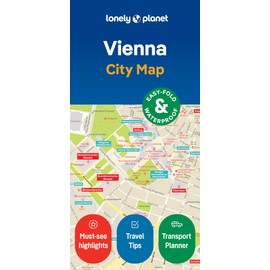 Lonely Planet Vienna City Map