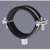 1/2" (20mm - 25mm) Rubber Lined Munsen Rings Pipe Clamps