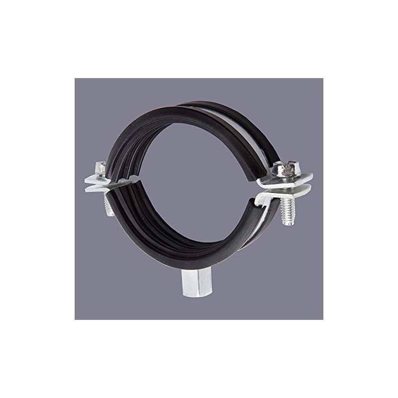 1/2" (20mm - 25mm) Rubber Lined Munsen Rings Pipe Clamps