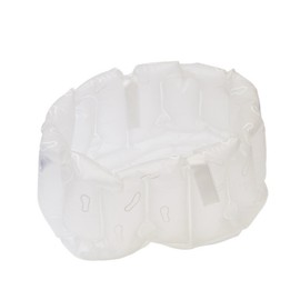 bosign Inflatable Foot Bath, Frost White, Plastic, White, 1