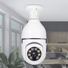 E27 Light Bulb Camera 1080P 360° Rotation Wifi 2 Way