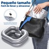 wefaner Conjunto de Lavabo de Cabecera Inflable Que Incluye Bolsa
