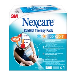 Nexcare ColdHot Borsa Ghiaccio Gel Caldo Freddo per Dolori Muscolari e Articolari, Distorsioni, Gonfiori, Fascia Ghiaccio, Cuscinetto Caldo Freddo - Dimensioni 26 x 11 cm