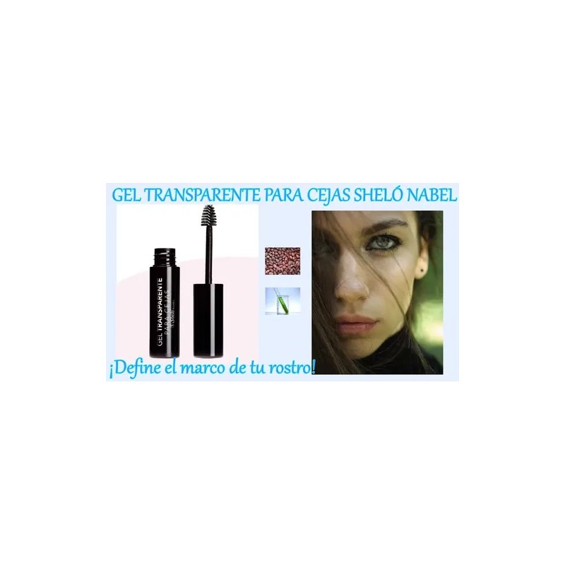 Gel Para Cejas Transparente Fija Moldea Define, Shelo Nabel.