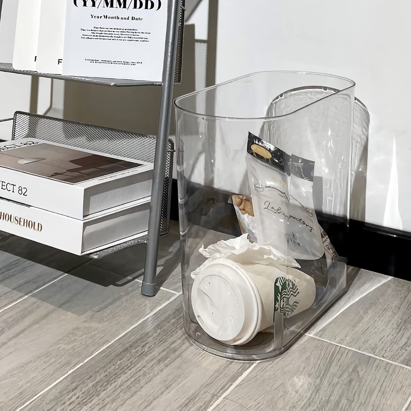 Anyoifax Small Trash Can Slim Garbage Can 3 Gallon Waste
