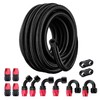 EVIL ENERGY 6AN Fuel Line Kit, 6AN Nylon Braided Fuel