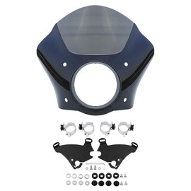 TCMT Headlight Fairing & 39mm Trigger Lock Mount Fit For Harley Sportster XL 88-22