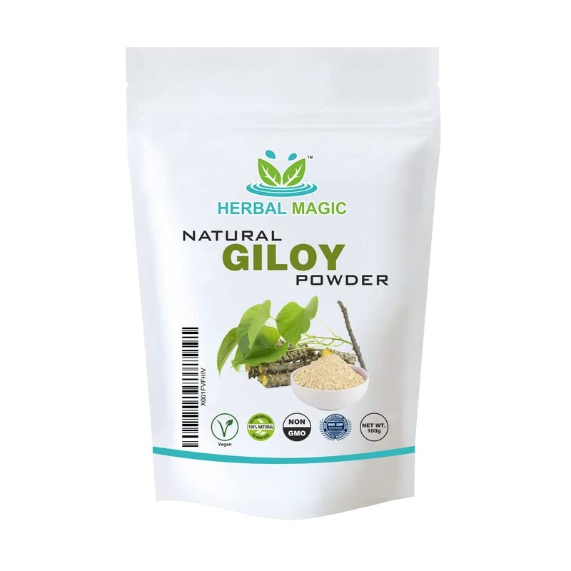 Herbal Magic's Pure & Natural Giloy Powder, for Super Smoothies,
