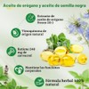 Aceite de Or?gano con Aceite de Semilla Negra Aceite Capilar